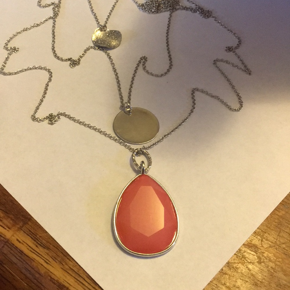 Beautiful LONG necklace & earring set